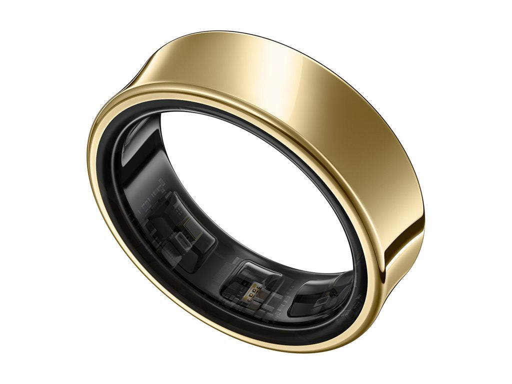 Samsung Galaxy Ring - 12 - smart ring - 8 MB - Bluetooth - 0.11 oz - titanium gold