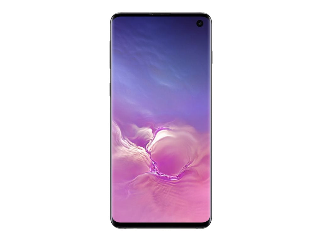Samsung Galaxy S10 (Unlocked) - 4G smartphone - RAM 8 GB / Internal Memory 128 GB - microSD slot - OLED display - 6.1 -
