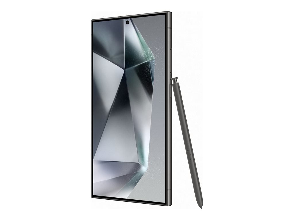 Samsung Galaxy S24 Ultra - 5G smartphone - dual-SIM - RAM 12 GB / Internal Memory 256 GB - OLED display - 6.8 - 3120 x 1440 pixels SM-S928UZKEXAA