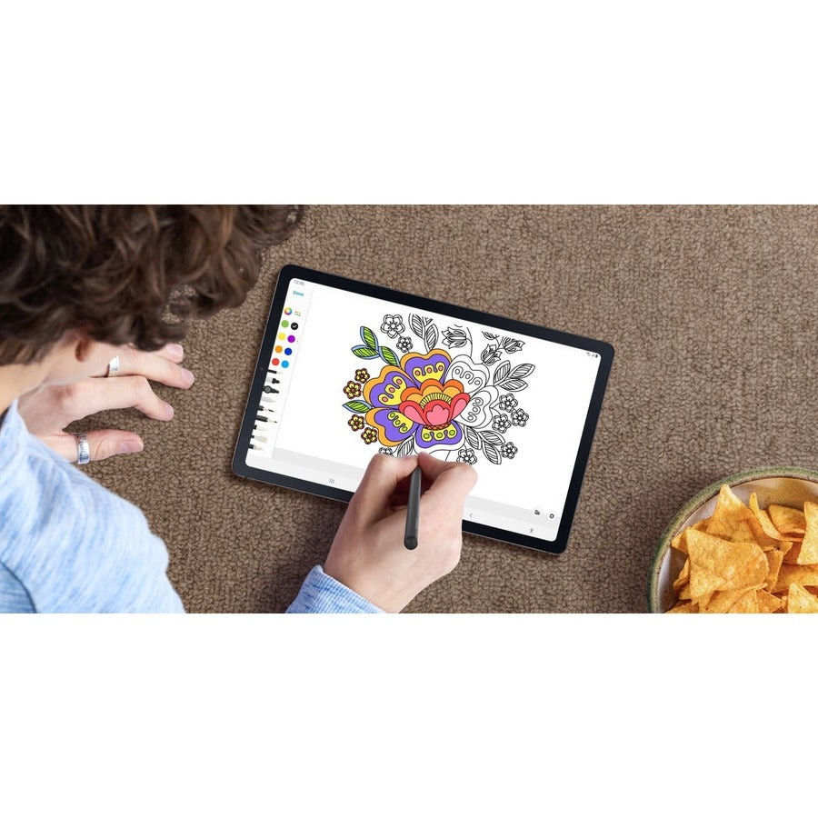 Samsung Galaxy Tab S6 Lite (2022 Edition) Sm-P613 Tablet - 10.4" Wuxga+ - Octa-Core (Kryo 465 Gold Dual-Core (2 Core) 2.30 Ghz + Kryo 465 Silver Hexa-Core (6 Core) 1.80 Ghz) - 4 Gb Ram - 128 Gb Storage - Android 12 - Oxford Gray