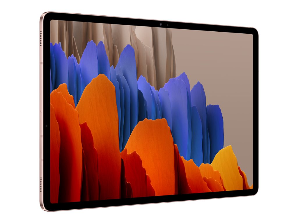Samsung Galaxy Tab S7+ - Tablet - Android 13 - 128 GB - 12.4 Super AMOLED (2800 x 1752) - microSD slot - mystic bronze"
