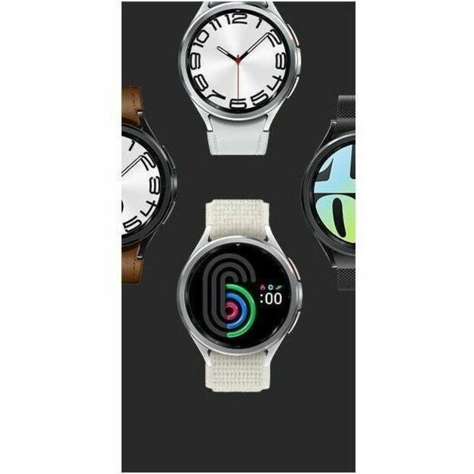 Samsung Galaxy Watch6 Classic (Bluetooth + 4G, 47mm) - 47 mm - Bluetooth - Silver -