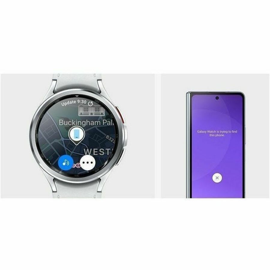 Samsung Galaxy Watch6 Classic (Bluetooth + 4G, 47mm) - 47 mm - Bluetooth - Silver -