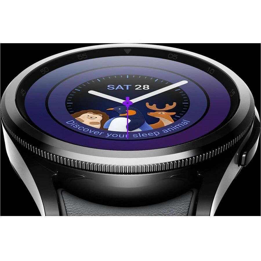Samsung Galaxy Watch6 Classic Smart Watch - 43 mm - Bluetooth - Black - Wireless LAN