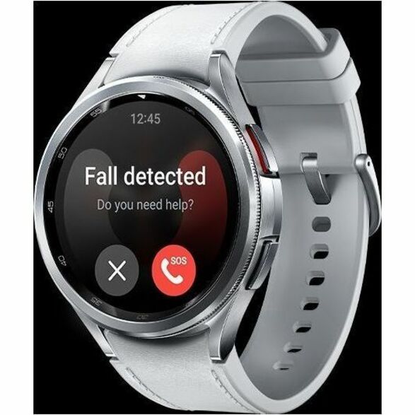 Samsung Galaxy Watch6 Classic Smart Watch - 47 mm - Bluetooth - Silver - Wireless LAN