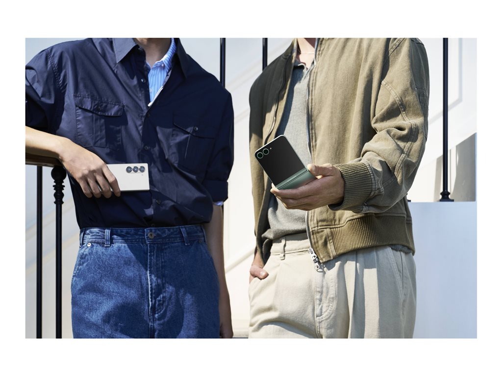 Samsung Galaxy Z Flip6 - 5G smartphone - dual-SIM - RAM 12 GB / Internal Memory 512 GB - OLED display - 6.7 - 2640 x 1080 pixels SM-F741UZSEXAA