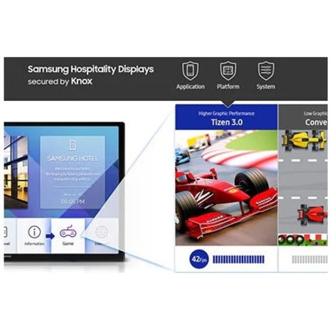 Samsung-IMSourcing 690 HG24NE690AF 24 Smart LED-LCD TV - HDTV - Black" HG24NE690AFXZA