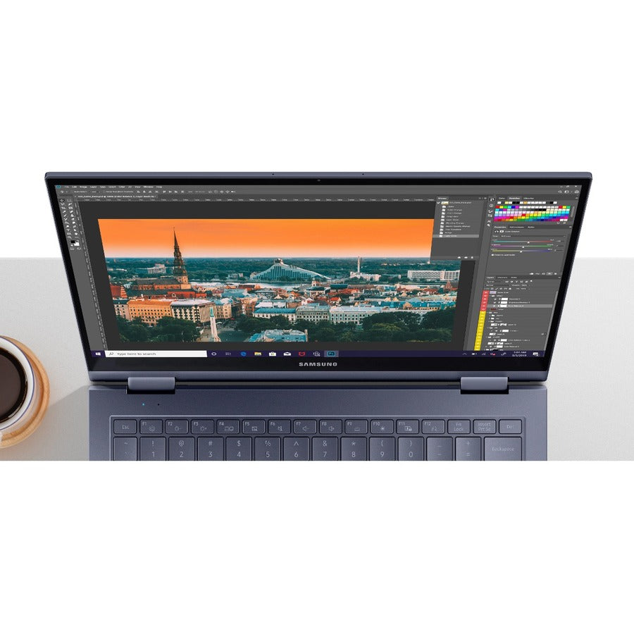 Samsung-IMSourcing Galaxy Book Flex2 Alpha NP730QDA-KA1US 13.3" Touchscreen Convertible 2 in 1 Notebook - Full HD - 1920 x 1080 - Intel Core i7 11th Gen i7-1165G7 2.80 GHz - 16 GB Total RAM - 16 GB On-board Memory - 512 GB SSD - Mystic Black