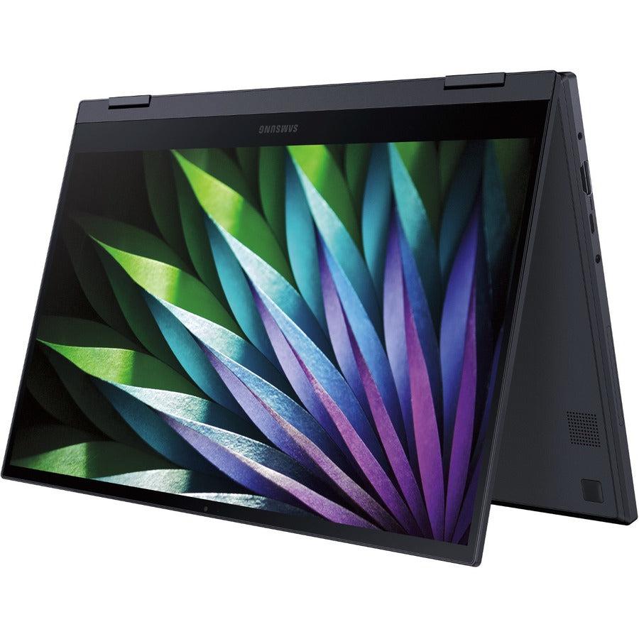 Samsung-IMSourcing Galaxy Book Flex2 Alpha NP730QDA-KA1US 13.3" Touchscreen Convertible 2 in 1 Notebook - Full HD - 1920 x 1080 - Intel Core i7 11th Gen i7-1165G7 2.80 GHz - 16 GB Total RAM - 16 GB On-board Memory - 512 GB SSD - Mystic Black