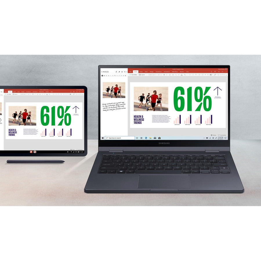 Samsung-IMSourcing Galaxy Book Flex2 Alpha NP730QDA-KA3US 13.3 Touchscreen Convertible 2 in 1 Notebook - Full HD - 1920 x 1080 - Intel Core i7 11th Gen i7-1165G7 2.80 GHz - 16 GB Total RAM - 512 GB SSD - Mystic Black"