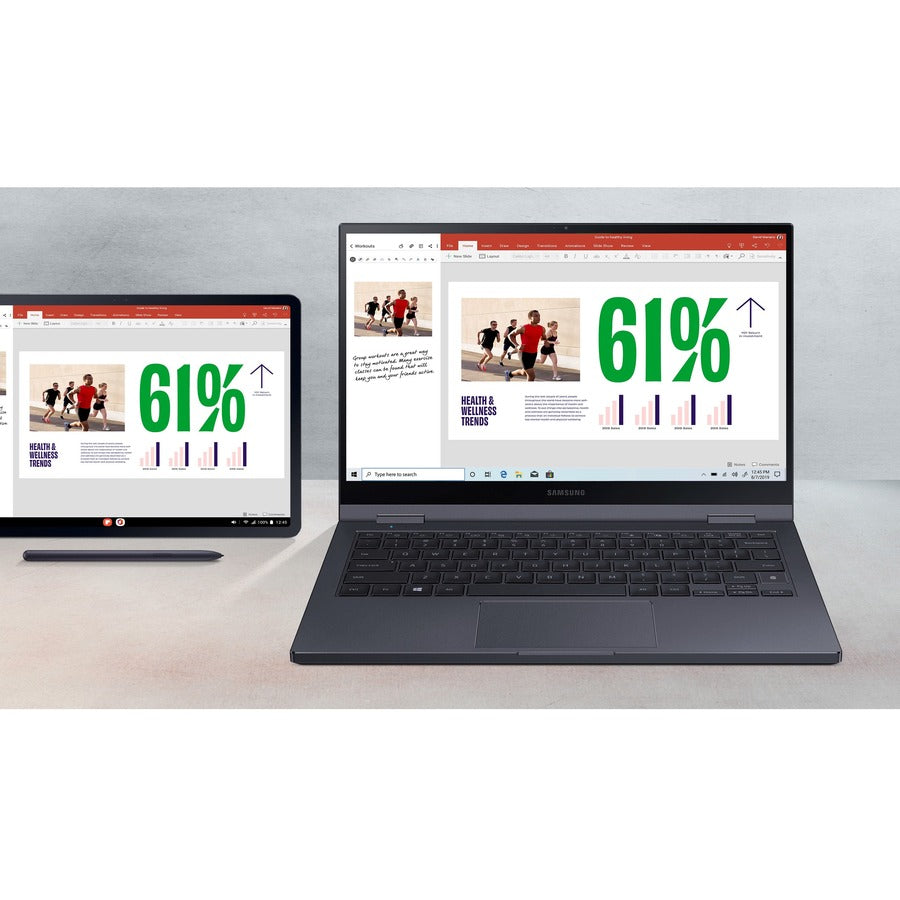 Samsung-IMSourcing Galaxy Book Flex2 Alpha NP730QDA-KA3US 13.3 Touchscreen Convertible 2 in 1 Notebook - Full HD - 1920 x 1080 - Intel Core i7 11th Gen i7-1165G7 2.80 GHz - 16 GB Total RAM - 512 GB SSD - Mystic Black"