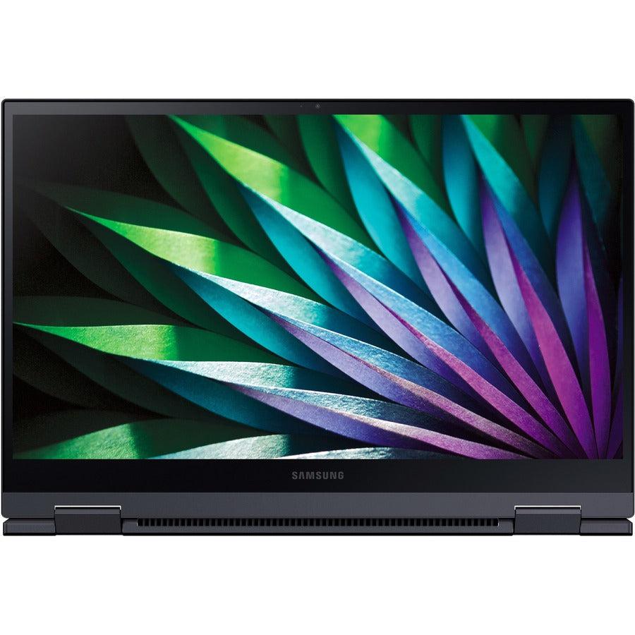 Samsung-IMSourcing Galaxy Book Flex2 Alpha NP730QDA-KA3US 13.3 Touchscreen Convertible 2 in 1 Notebook - Full HD - 1920 x 1080 - Intel Core i7 11th Gen i7-1165G7 2.80 GHz - 16 GB Total RAM - 512 GB SSD - Mystic Black"