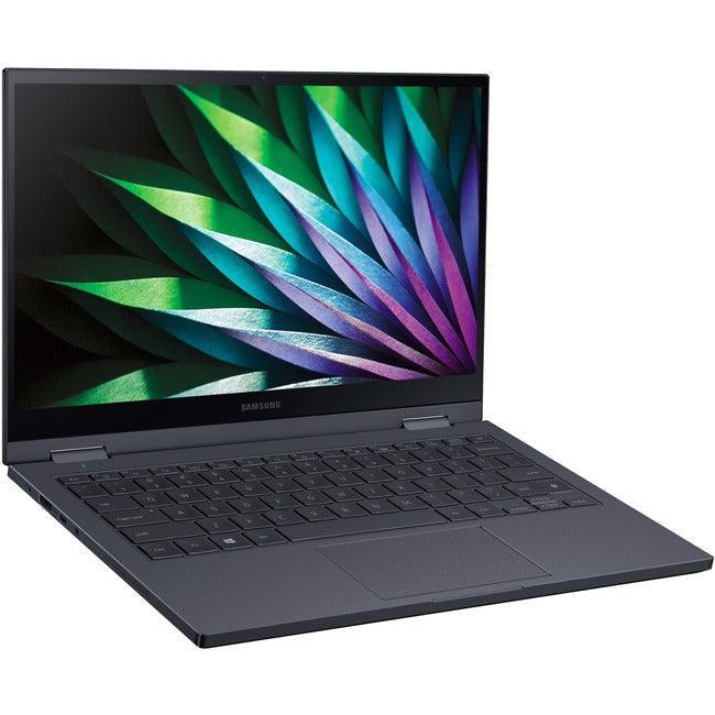 Samsung-IMSourcing Galaxy Book Flex2 Alpha NP730QDA-KA3US 13.3 Touchscreen Convertible 2 in 1 Notebook - Full HD - 1920 x 1080 - Intel Core i7 11th Gen i7-1165G7 2.80 GHz - 16 GB Total RAM - 512 GB SSD - Mystic Black"
