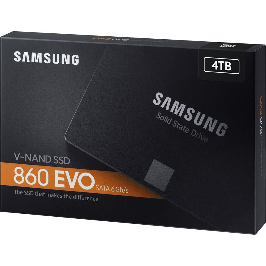 Samsung-IMSourcing 860 EVO MZ-76E4T0B/AM 4 TB Solid State Drive - 2.5 Internal - SATA (SATA/600)"