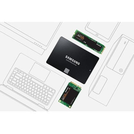 Samsung-IMSourcing 860 EVO MZ-76E4T0E 4 TB Solid State Drive - 2.5 Internal - SATA (SATA/600)"