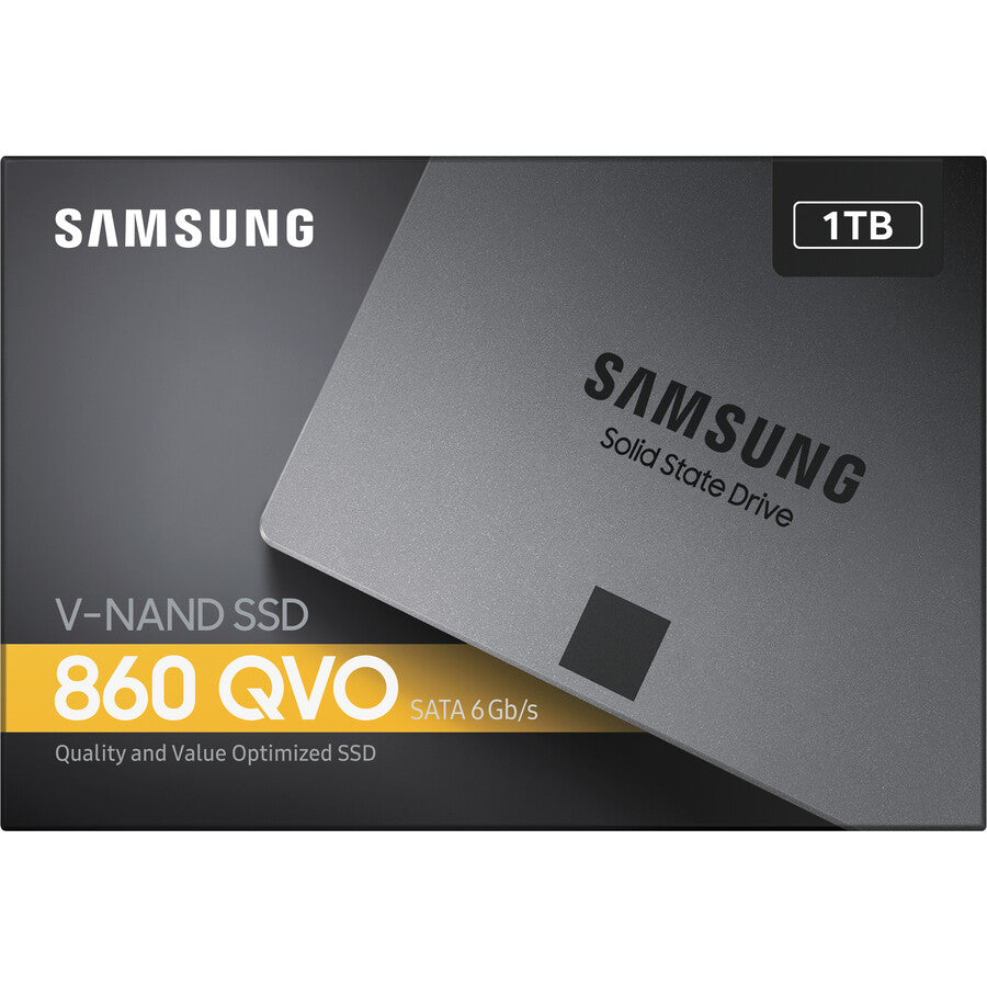 Samsung-IMSourcing 860 QVO MZ-76Q1T0B/AM 1 TB Solid State Drive - 2.5 Internal - SATA (SATA/600)"