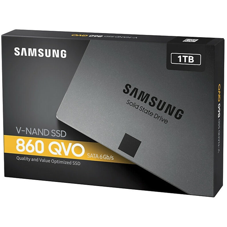 Samsung-IMSourcing 860 QVO MZ-76Q1T0B/AM 1 TB Solid State Drive - 2.5 Internal - SATA (SATA/600)"