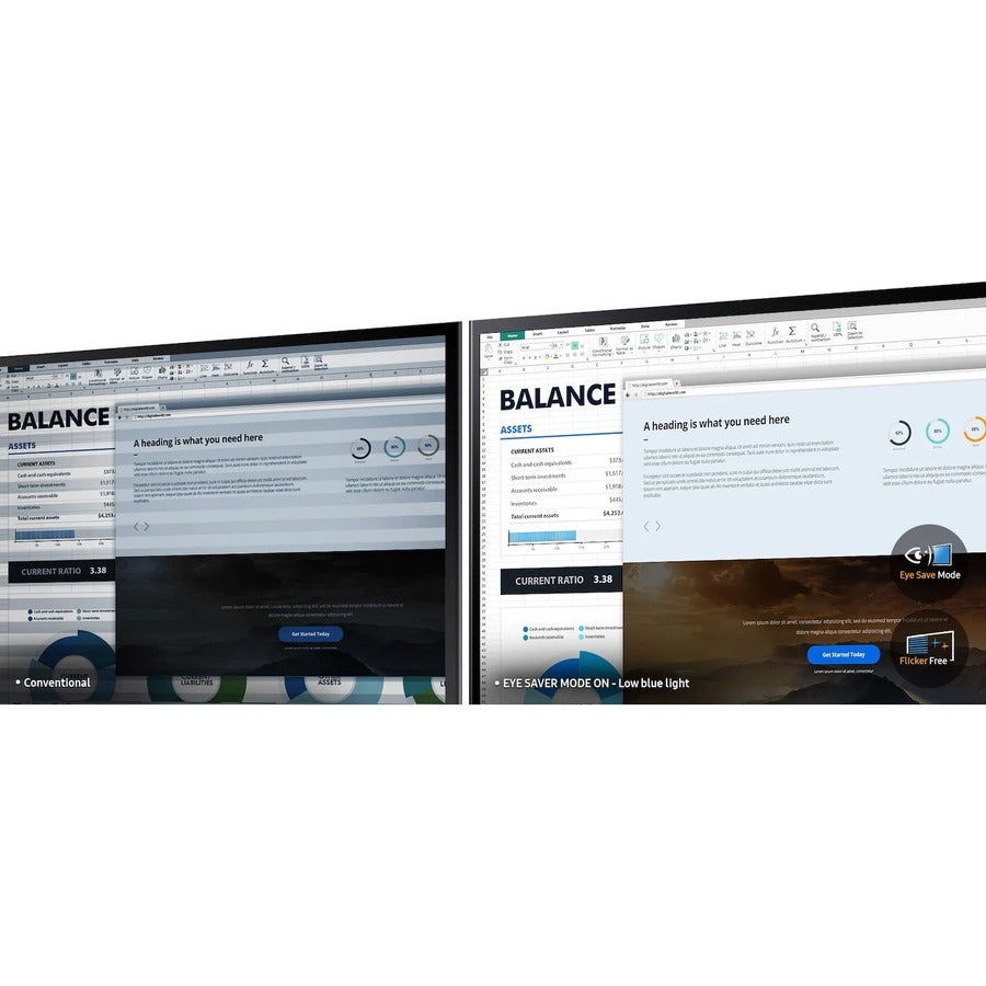 Samsung-Imsourcing S22F350Fhl 21.5" Full Hd Lcd Monitor - 16:9 - High Glossy Black, Black