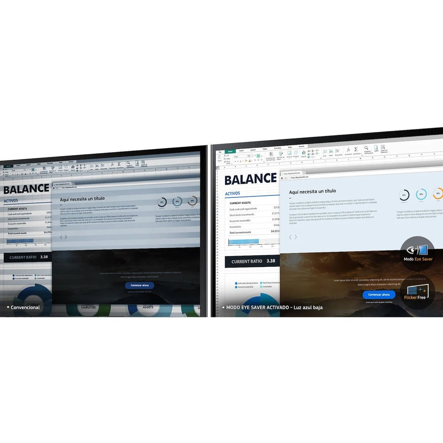 Samsung-Imsourcing S22F350Fhl 21.5" Full Hd Lcd Monitor - 16:9 - High Glossy Black, Black