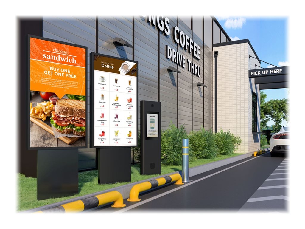 Samsung OH55A-S2 - 55 Diagonal Class LED-backlit LCD display - digital signage outdoor - full sun 1920 x 1080"