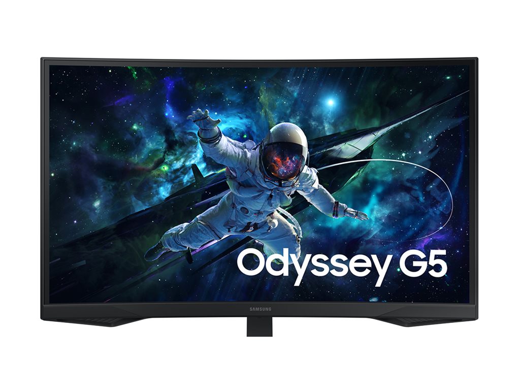 Samsung Odyssey G5 S27CG552EN - G55C Series - LED monitor - gaming - curved - 27 - 2560 x 1440 QHD @ 165 Hz - VA - 300 cd/mï¿½