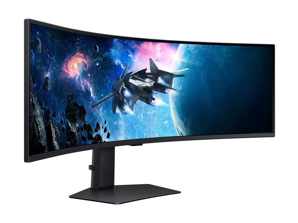 Samsung Odyssey G9 S49CG954EN - G95C Series - LED monitor - gaming - curved - 49 - 5120 x 1440 Dual Quad HD @ 240 Hz - VA - 450