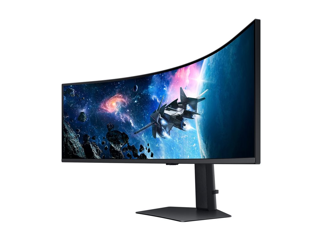 Samsung Odyssey G9 S49CG954EN - G95C Series - LED monitor - gaming - curved - 49 - 5120 x 1440 Dual Quad HD @ 240 Hz - VA - 450