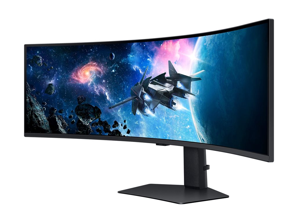 Samsung Odyssey G9 S49CG954EN - G95C Series - LED monitor - gaming - curved - 49 - 5120 x 1440 Dual Quad HD @ 240 Hz - VA - 450