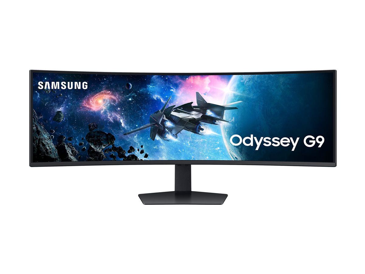 Samsung Odyssey G9 S49CG954EN - G95C Series - LED monitor - gaming - curved - 49 - 5120 x 1440 Dual Quad HD @ 240 Hz - VA - 450