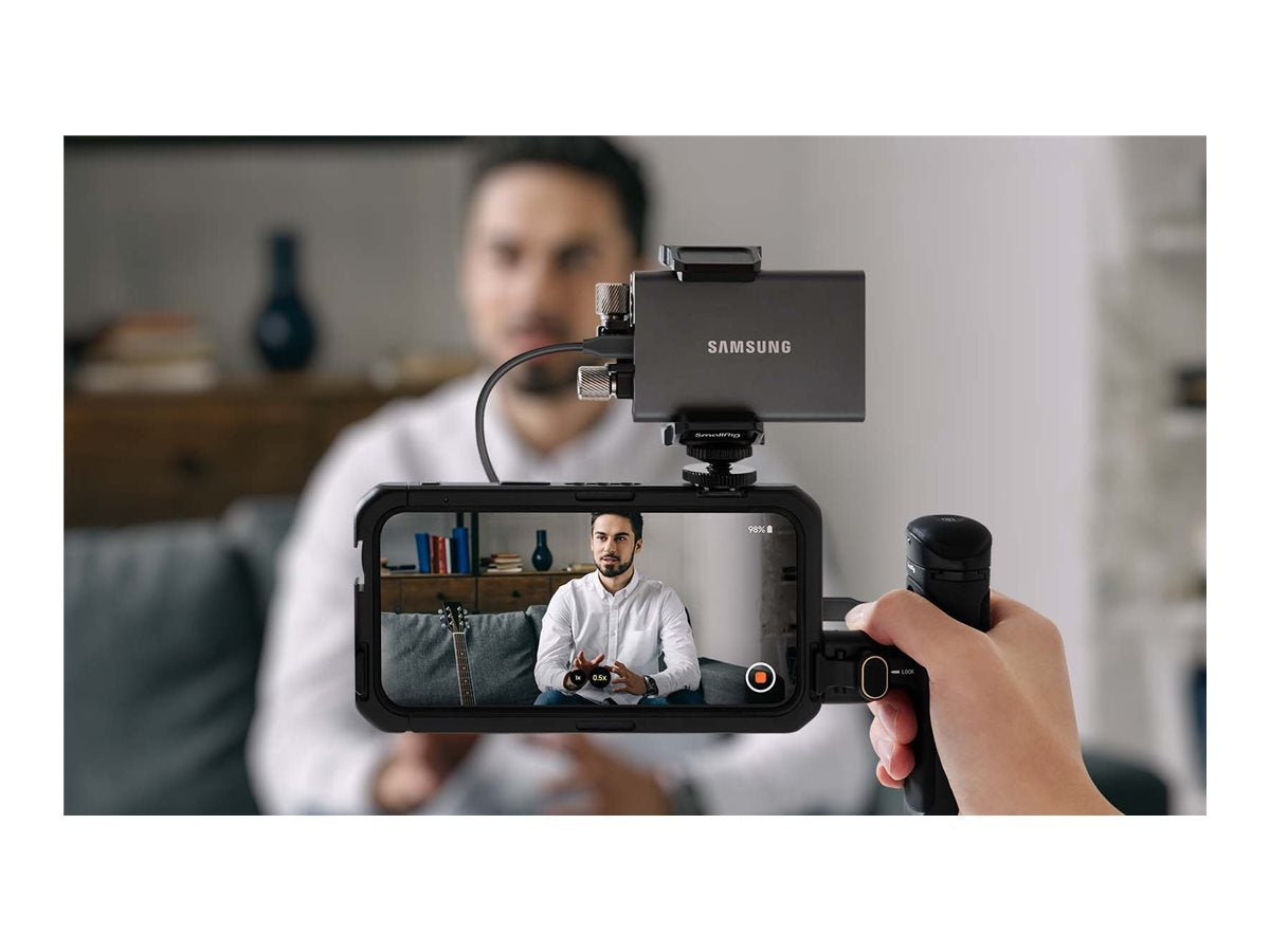 Samsung Portable SSD T7 4TB USB 3.2 10Gbps Fast Storage for Professionals