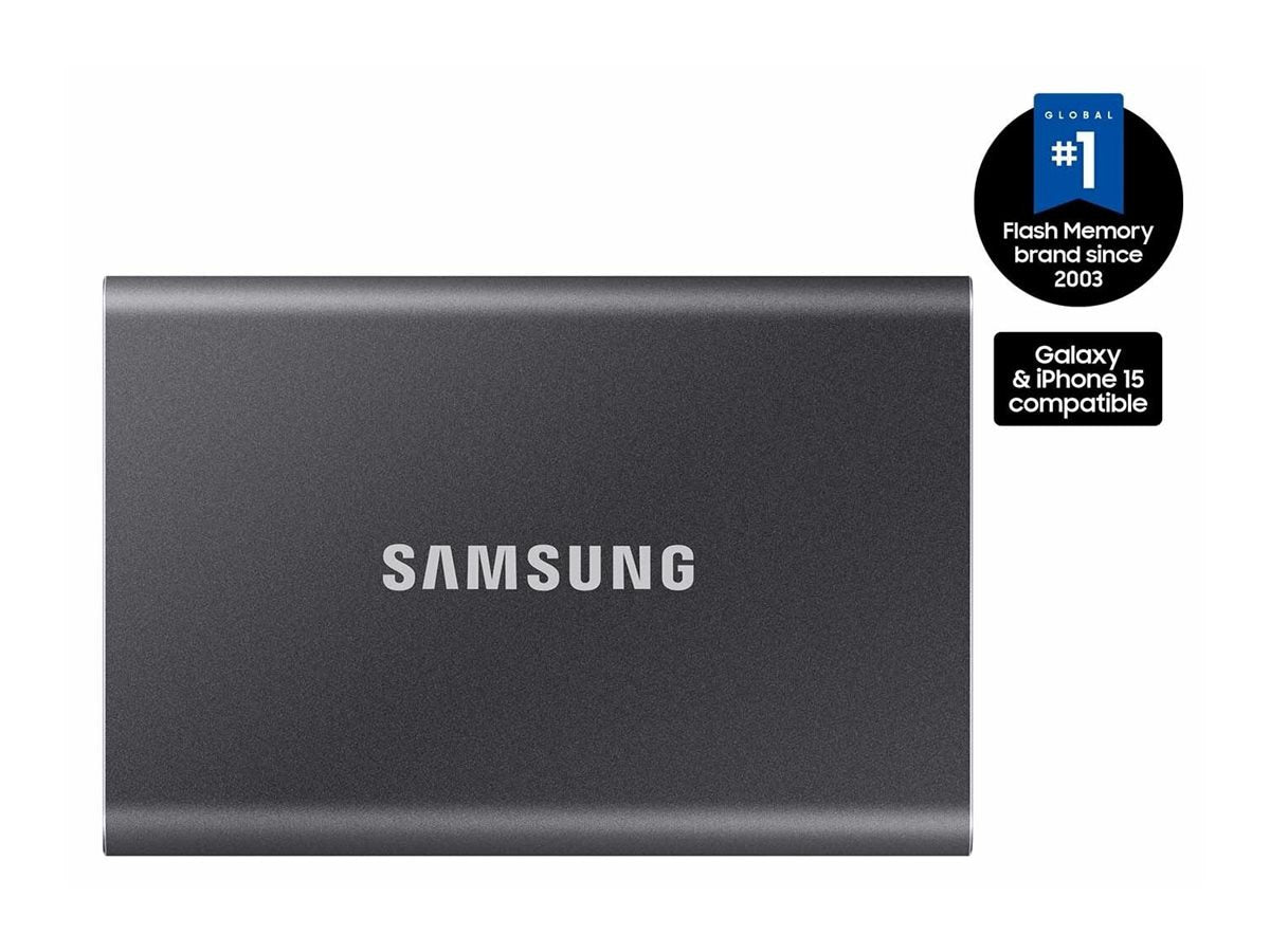 Samsung Portable SSD T7 4TB USB 3.2 10Gbps Fast Storage for Professionals