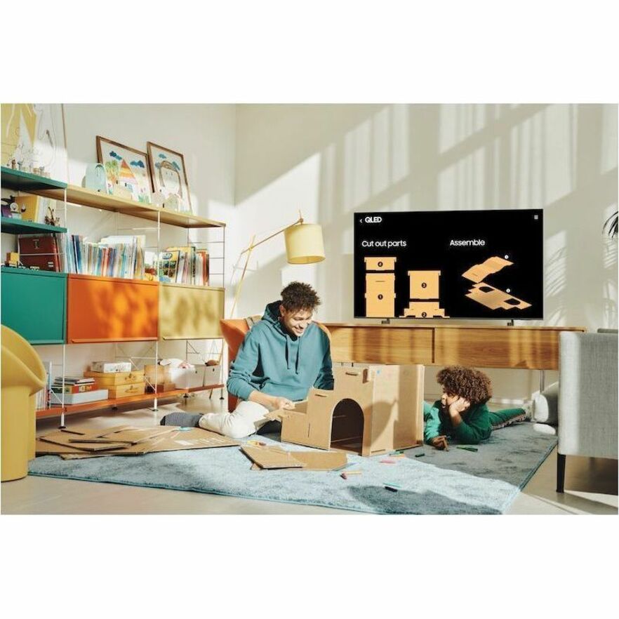 Samsung Q60BD QN55Q60BDF 54.6 Smart LED-LCD TV 2022 - 4K UHDTV - Titan Gray - Q HDR HLG HD