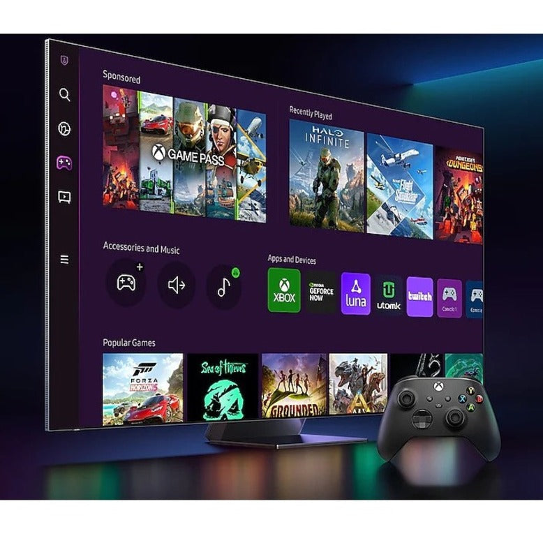 Samsung Q80C QN85Q80CAF 84.5" Smart LED-LCD TV 2023 - 4K UHDTV - Titan Black - HLG,