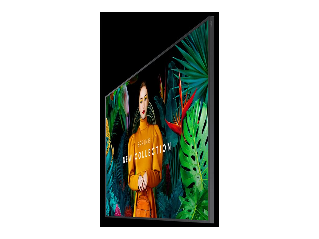 Samsung QB50C - 50 Diagonal Class QBC Series LED-backlit LCD display - Crystal UHD - digital signage - Tizen OS - 4K UHD (2160p)