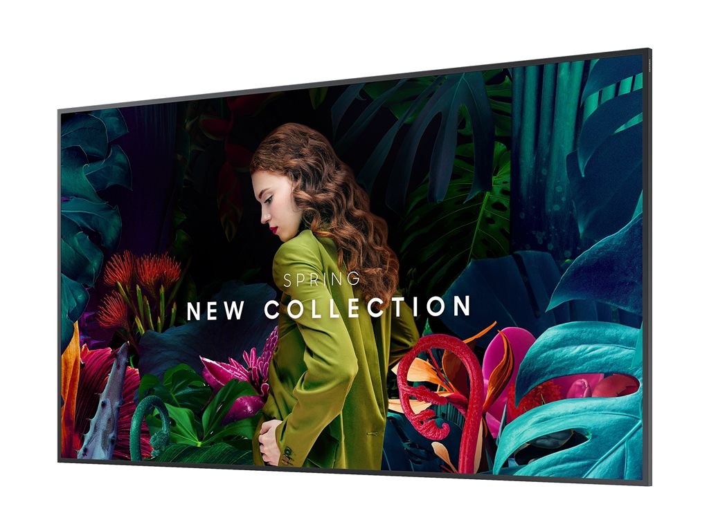Samsung QB75C-N - 75 Diagonal Class QBC Series LED-backlit LCD display - Crystal UHD - digital signage - Tizen OS - 4K UHD (2160p)