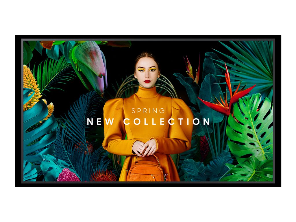 Samsung QB85C - 85 Diagonal Class QBC Series LED-backlit LCD display - Crystal UHD - digital signage - Tizen OS - 4K UHD (2160p)