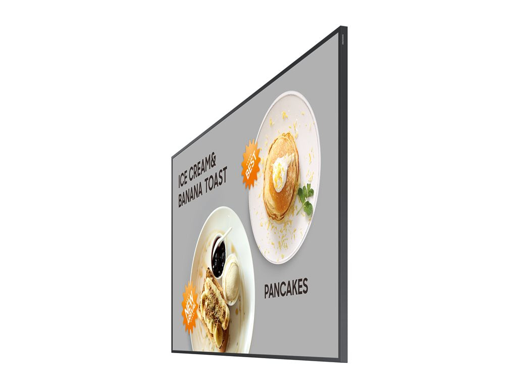 Samsung QM32C - 32 Diagonal Class QMC Series LED-backlit LCD display - Crystal UHD - digital signage - Tizen OS - 1080p 1920