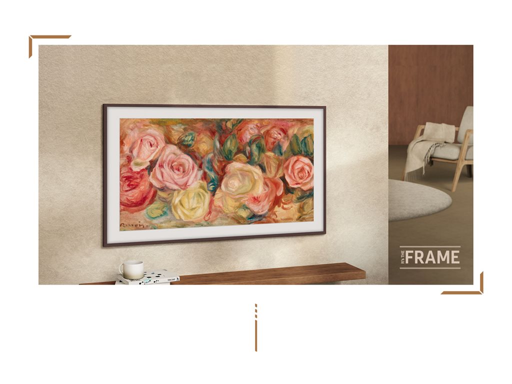 Samsung QN55LS03DAF - 55 Diagonal Class (54.5" viewable) - The Frame LS03D Series LED-backlit LCD TV - QLED - Smart TV - Tizen QN55LS03DAFXZA