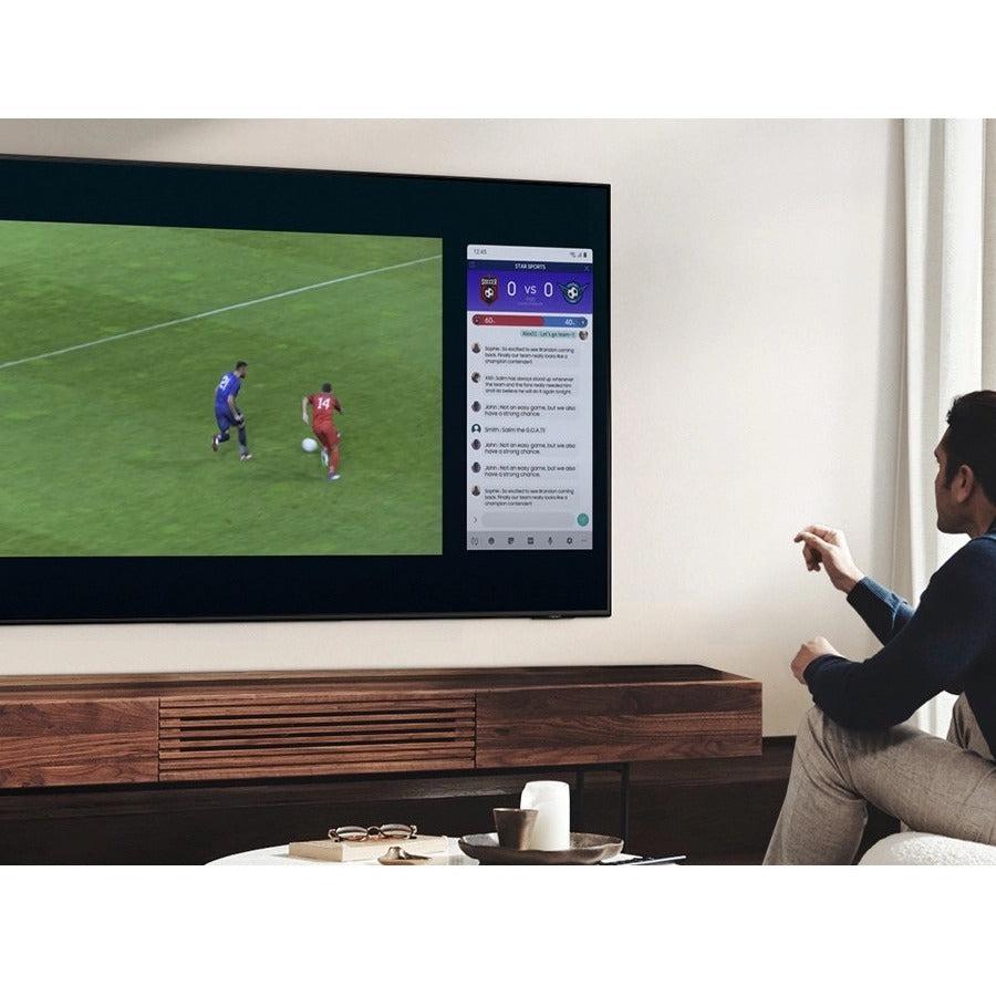 Samsung QN800B QN85QN800BF 84.5" Smart LED-LCD TV - 8K UHD - Stainless Steel, Sand Black