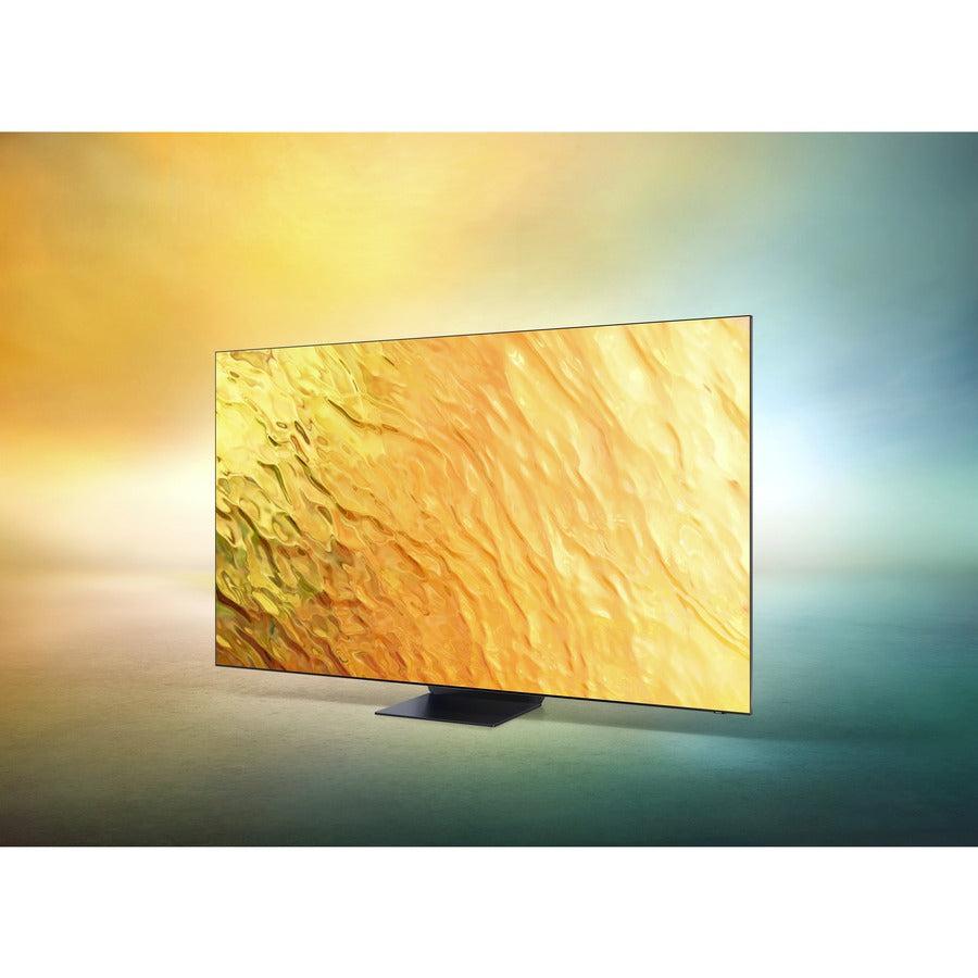 Samsung QN800B QN85QN800BF 84.5" Smart LED-LCD TV - 8K UHD - Stainless Steel, Sand Black