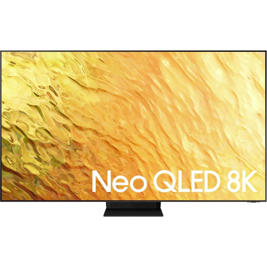 Samsung QN800B QN85QN800BF 84.5" Smart LED-LCD TV - 8K UHD - Stainless Steel, Sand Black