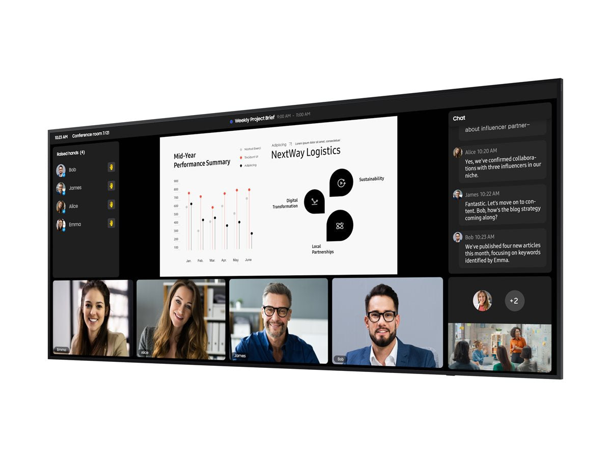 Samsung QP105DX-5K 105" UHD 5K Commercial Monitor with 3-Year Warranty