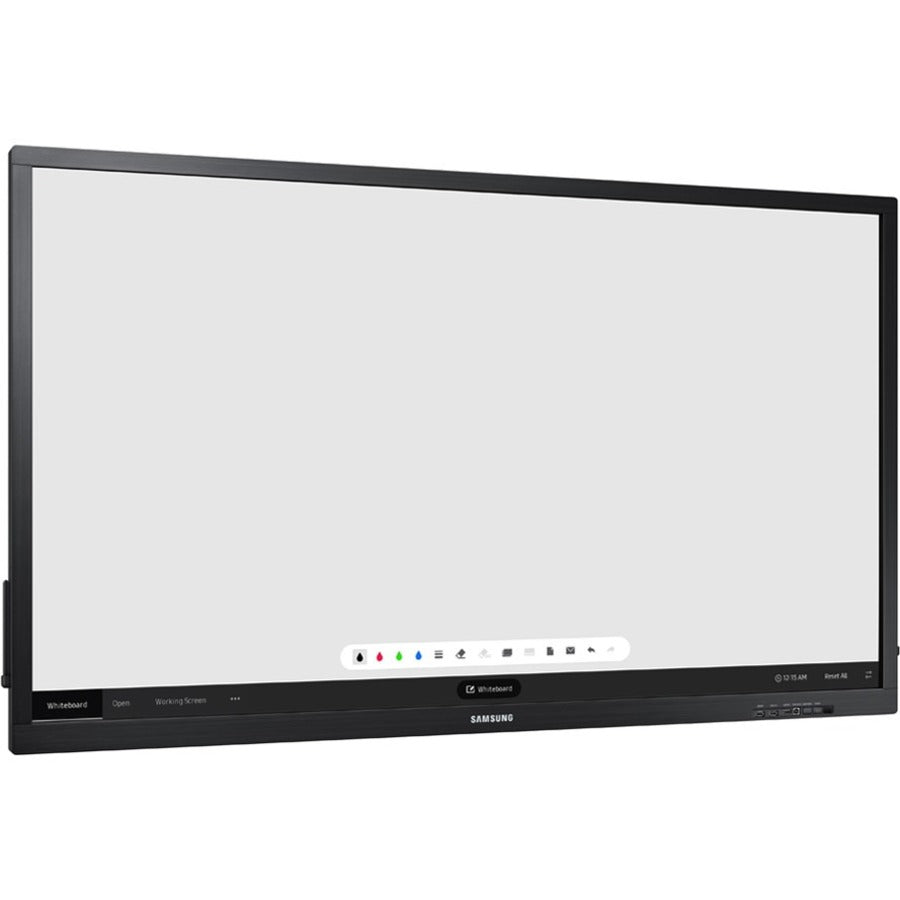 Samsung Qb75N-W Interactive Whiteboard 190.5 Cm (75") 3840 X 2160 Pixels Black