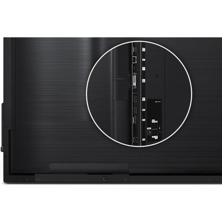 Samsung Qb75N-W Interactive Whiteboard 190.5 Cm (75") 3840 X 2160 Pixels Black