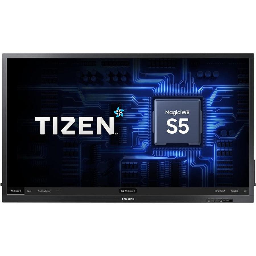 Samsung Qb75N-W Interactive Whiteboard 190.5 Cm (75") 3840 X 2160 Pixels Black