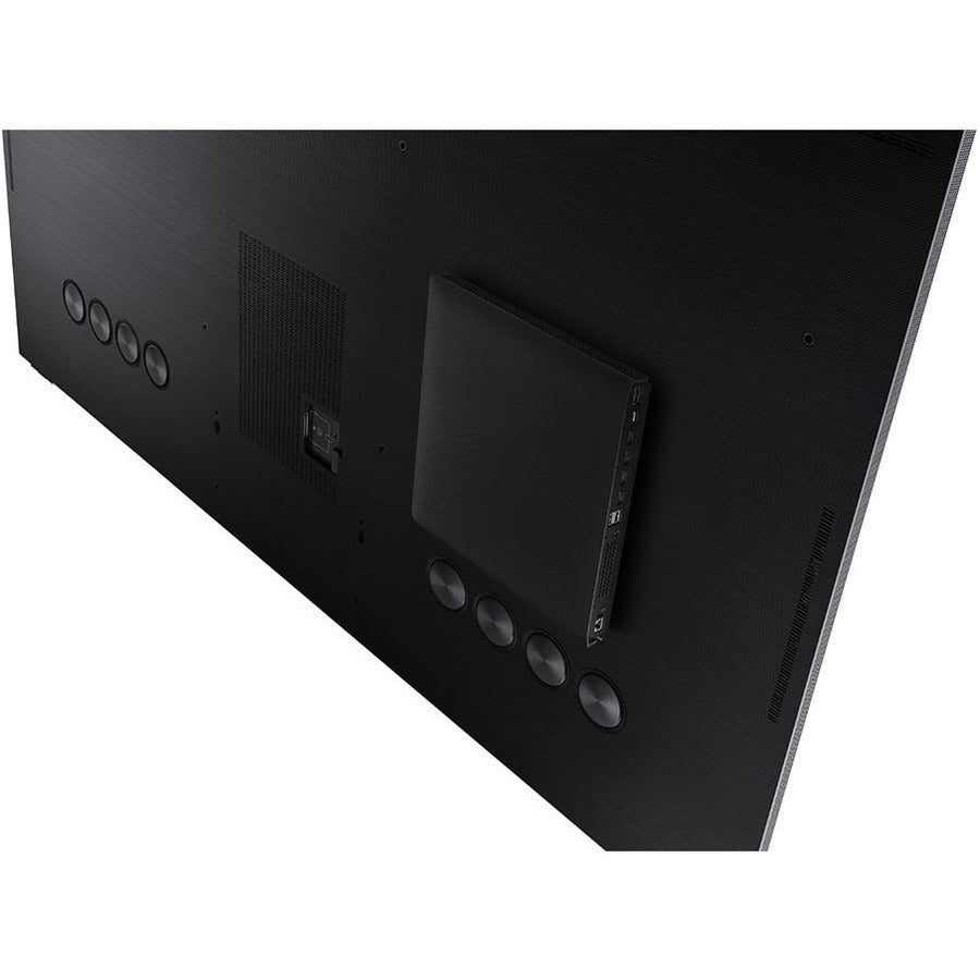Samsung Qp75A-8K Signage Display Digital Signage Flat Panel 190.5 Cm (75") Led Wi-Fi 500 Cd/M² 8K Ultra Hd Black Built-In Processor 16/7