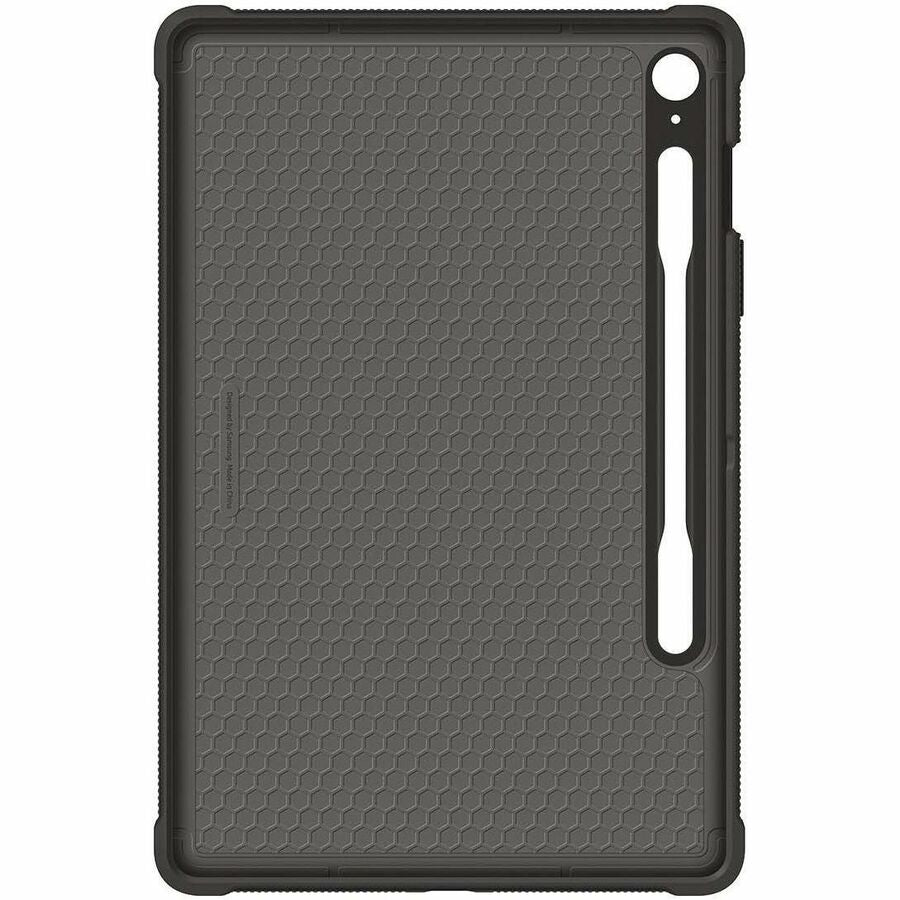 Samsung Rugged Carrying Case Samsung Galaxy Tab S9 FE Tablet Stylus - Black - Drop Resista
