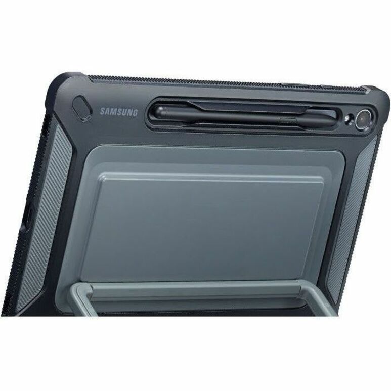 Samsung Rugged Carrying Case for 11" Samsung Galaxy Tab S9 Tablet, Stylus - Black - Bump