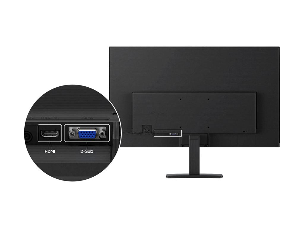 Samsung S24D304GAN - S30GD Series - LED monitor - 24 - 1920 x 1080 Full HD (1080p) @ 100 Hz - IPS - 250 cd/mï¿½ - 1000:1 - 5