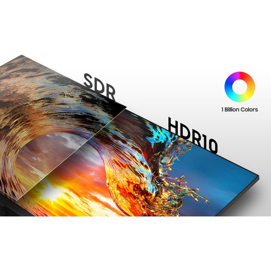 Samsung S27A600UUN 27 Class WQHD LCD Monitor - 16:9 - Black" LS27A600UUNXGO